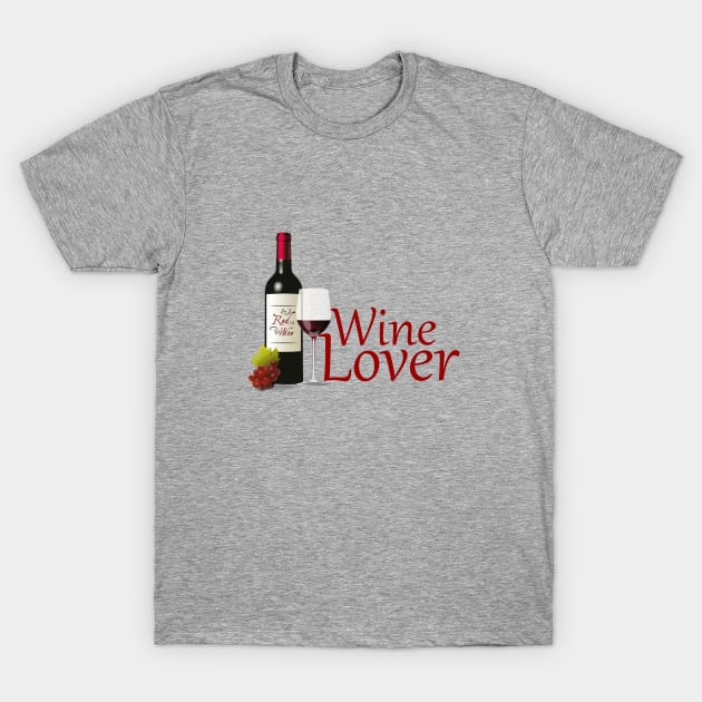 Wine lover T-Shirt by cypryanus